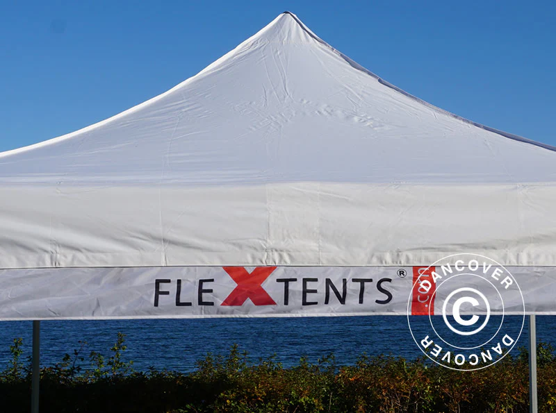 Baner z nadrukiem do namiotu ekspresowego FleXtents®, 3x0,2m - Image 8