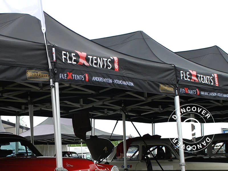 Baner z nadrukiem do namiotu ekspresowego FleXtents®, 4x0,2m - Image 6