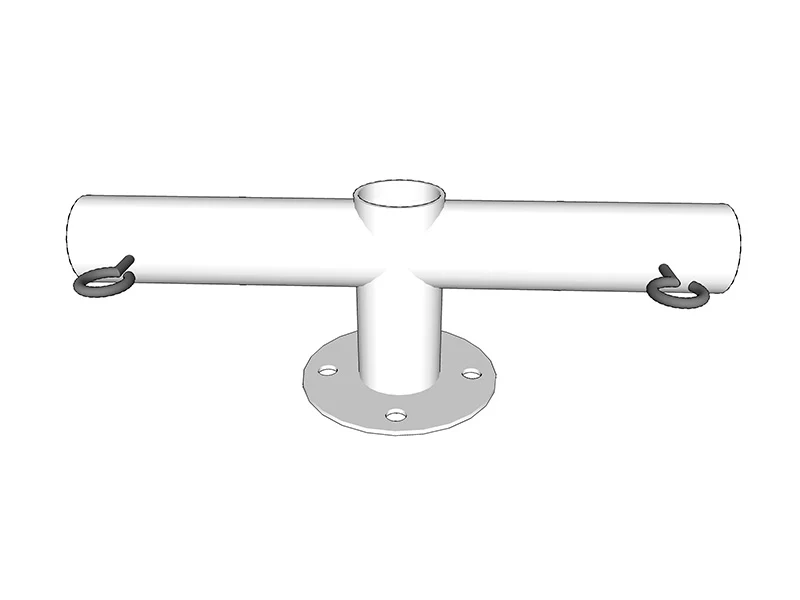 łącznik 2-stronny do listwy usztywniającej, Ø42mm - Image 2