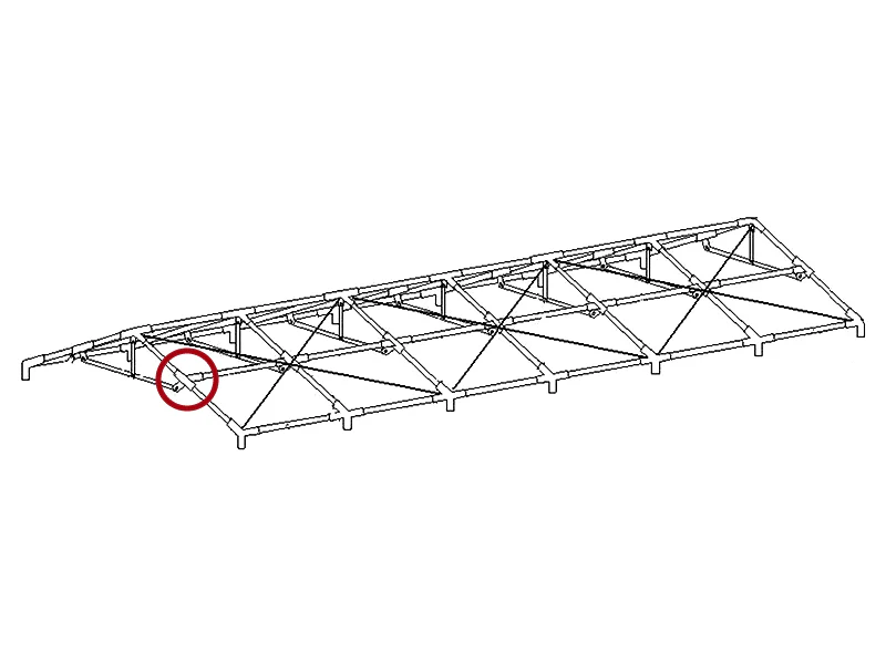 łącznik 3-stronny, Ø42+Ø54mm - Image 5