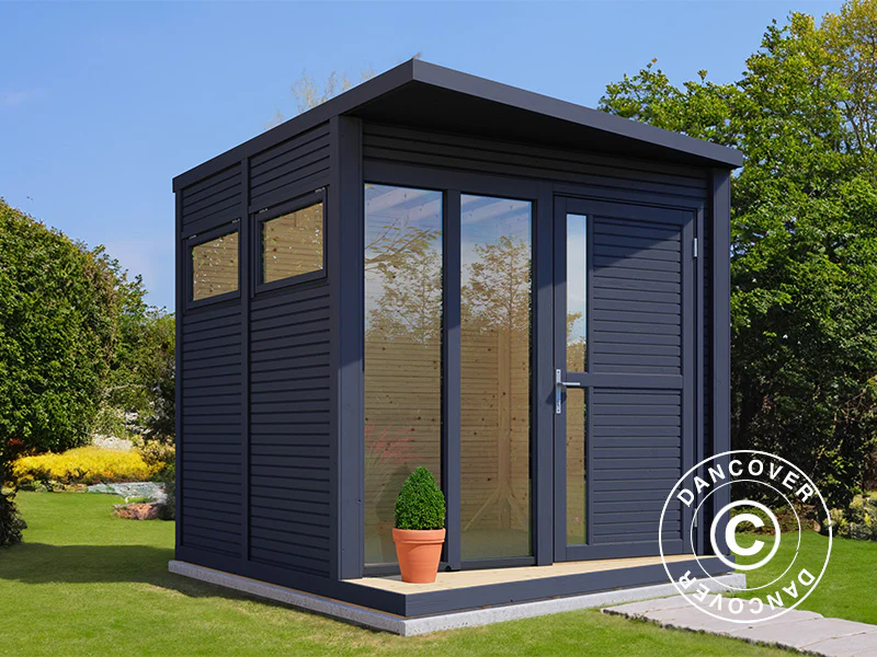 Domek drewniany, Bertilo Concept, 2,34x2,97x2,27m, Antracyt - Image 2