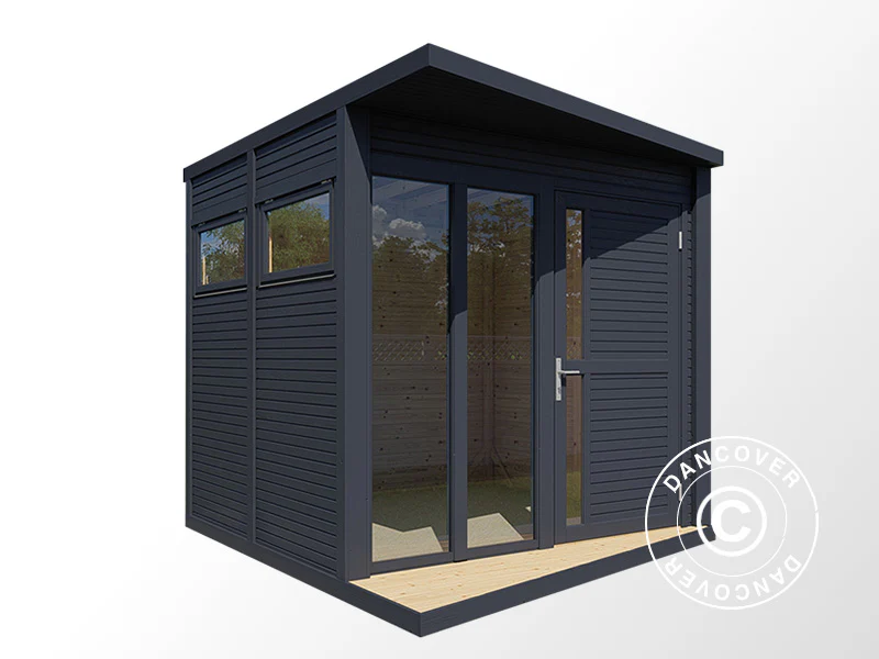 Domek drewniany, Bertilo Concept, 2,34x2,97x2,27m, Antracyt - Image 3