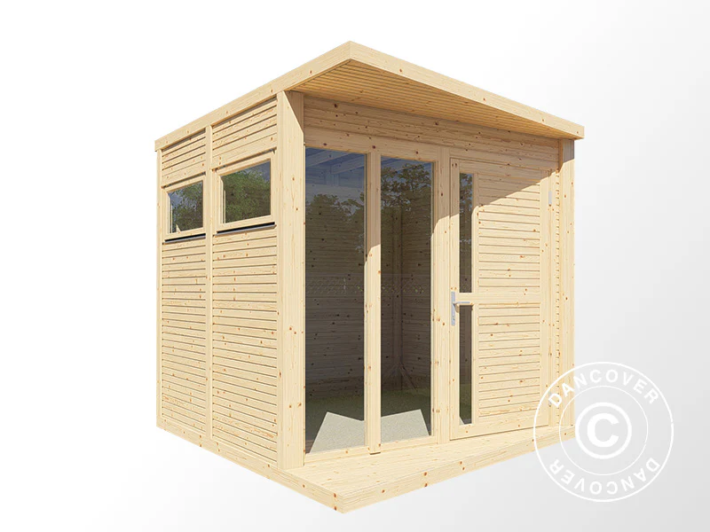 Domek drewniany, Bertilo Concept, 2,34x2,97x2,27m, Naturalne drewno - Image 3