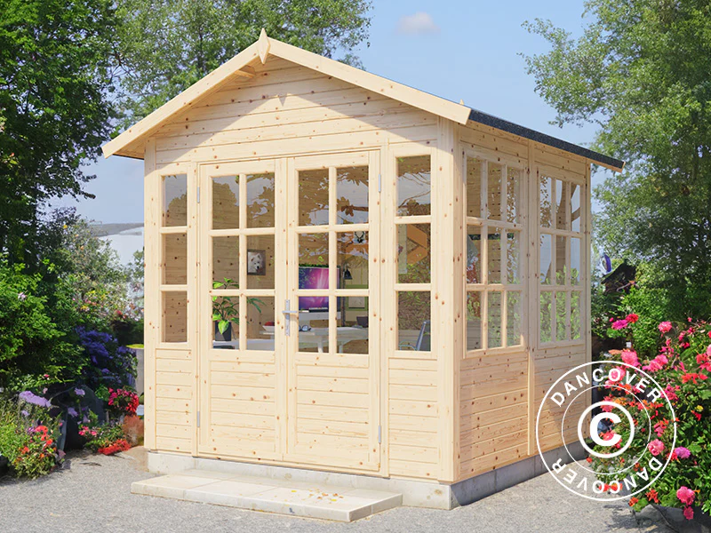 Domek drewniany, Bertilo Teahouse, 2,34x2,26x2,65m, Naturalne drewno - Image 2