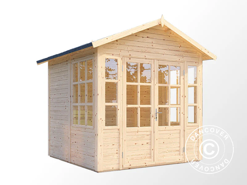 Domek drewniany, Bertilo Teahouse, 2,34x2,26x2,65m, Naturalne drewno - Image 3