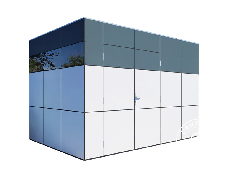Drewniana szopa, Bertilo HPL 2, 3,45x2,28x2,3m, 7,86m², Antracyt/Biały - Image 9