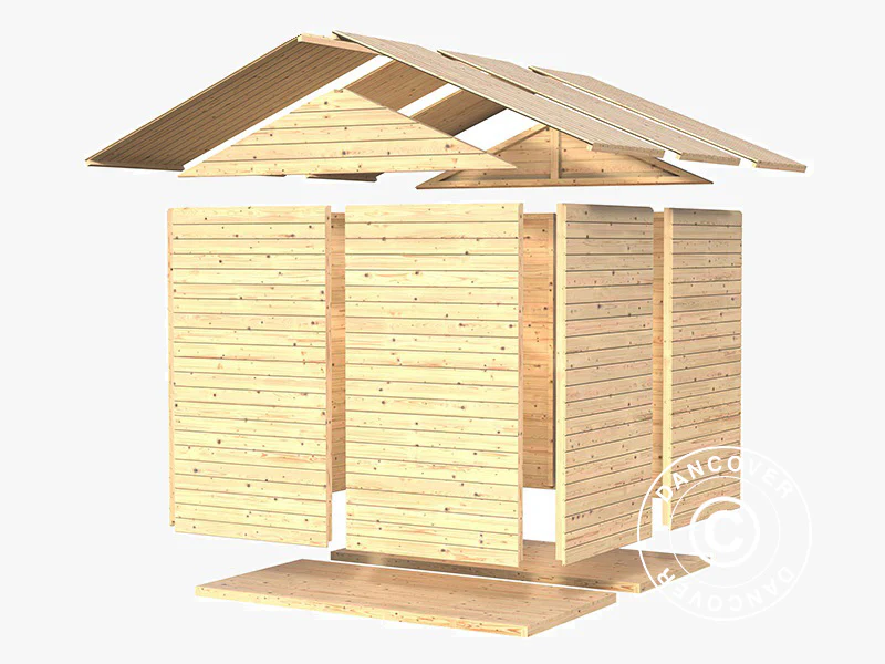 Drewniana szopa, Bertilo Sylt 1, 1,8x1,2x2,25m, 2,16m² - Image 5