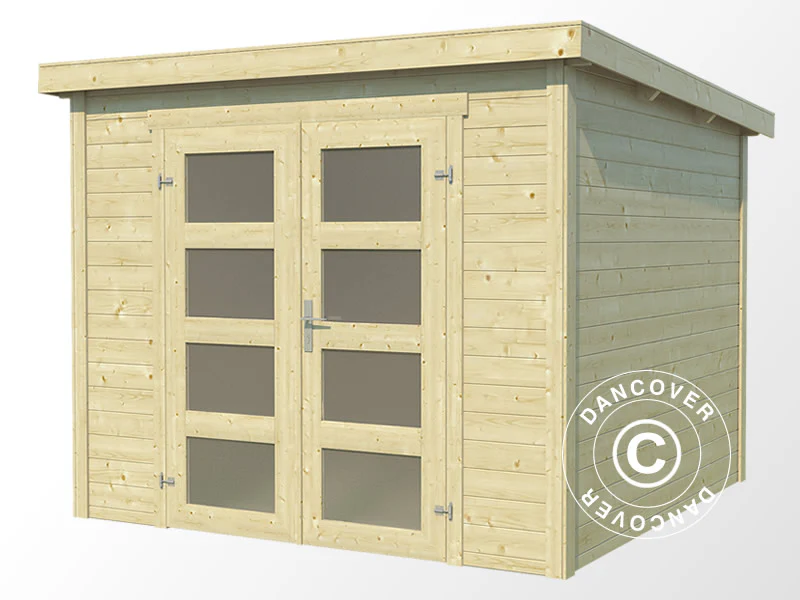 Drewniana szopa Torrent 2,5x2x2,11m, 28mm, 4,75m², Naturalny - Image 4