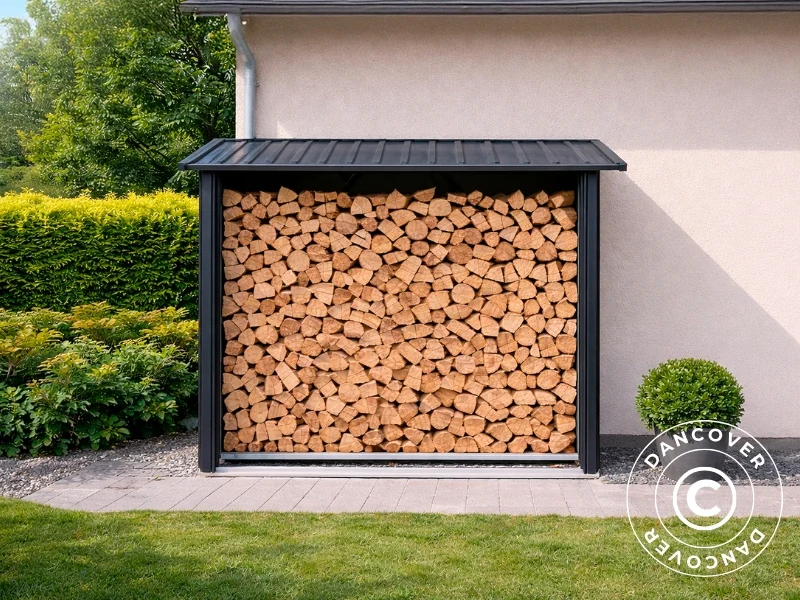 Drewutnia 2,17x0,89x1,54m, 1,93m2, ProShed®, Antracyt - Image 3