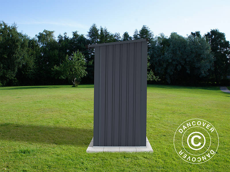 Drewutnia 2,42x0,89x1,56m, 2,15m², ProShed®, Antracyt - Image 4