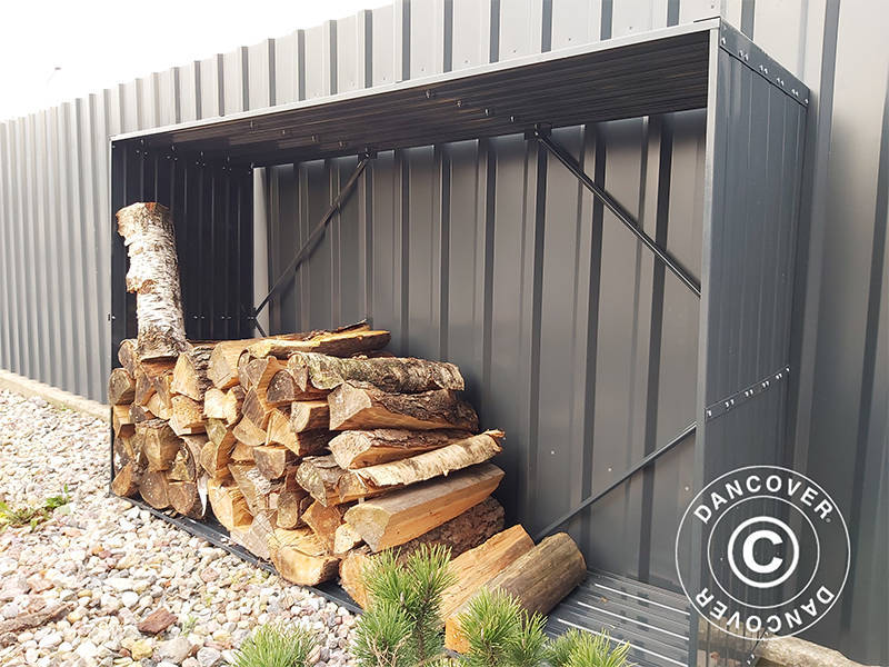 Drewutnia, podwyższona grządka 1,8x0,5x1,1m ProShed®, 0,9m², antracyt - Image 5