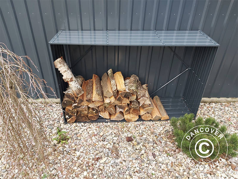 Drewutnia, podwyższona grządka 1,8x0,5x1,1m ProShed®, 0,9m², antracyt - Image 9