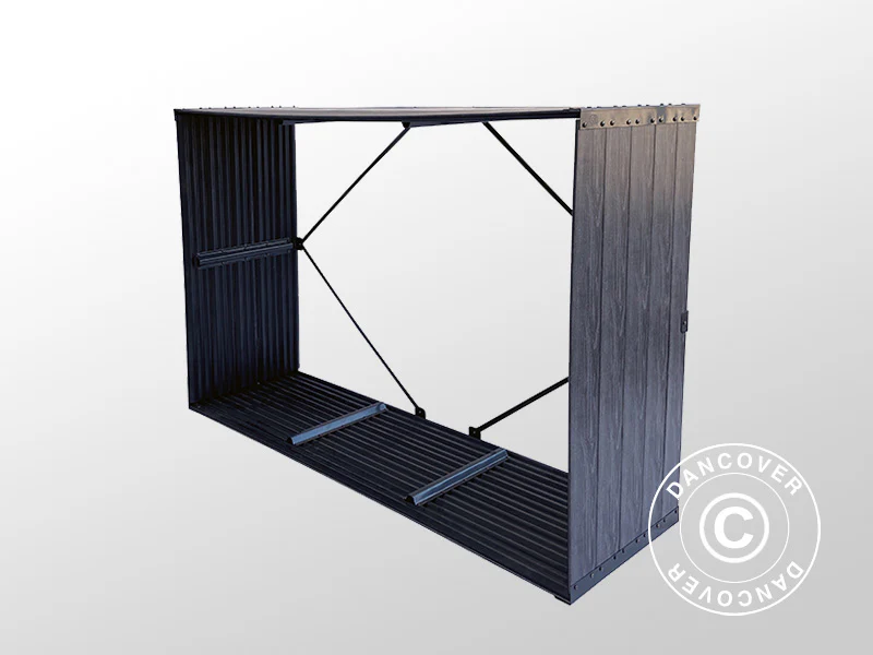 Drewutnia, podwyższona grządka ogrodowa, GPPS, 1,5x0,5x1m, 0,75m², Szara DOSTĘPNA
TYLKO 2 SZTUKA - Image 2