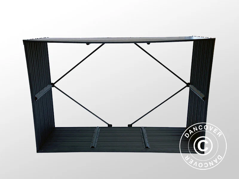Drewutnia, podwyższona grządka ogrodowa, GPPS, 1,5x0,5x1m, 0,75m², Szara DOSTĘPNA
TYLKO 2 SZTUKA - Image 3
