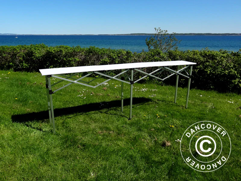 FleXtents PRO składany stolik, 2m, Biały - Image 8