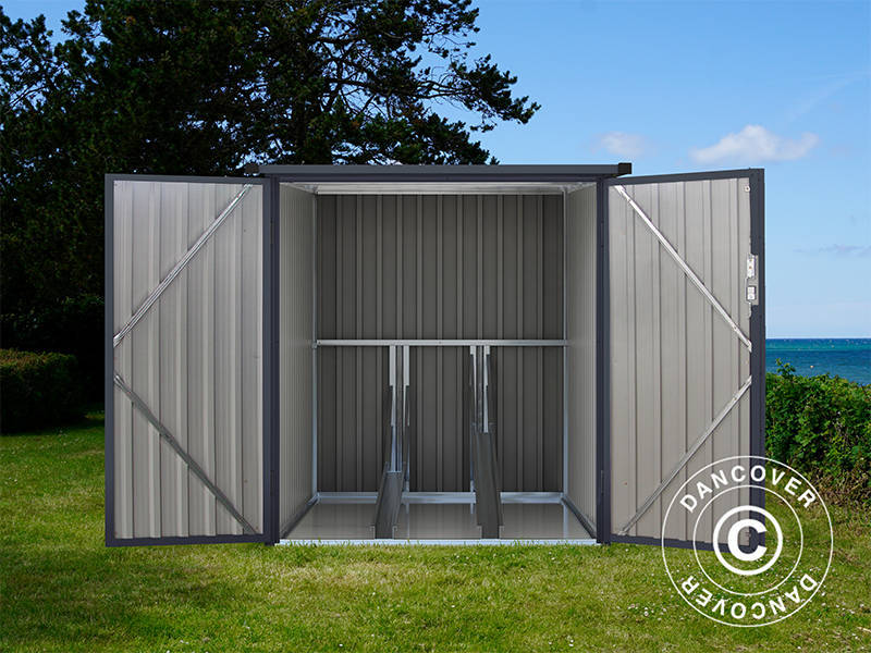 Garaż dla rowerów 1,42x1,98x1,57m ProShed®, 2,81m², Antracyt - Image 4