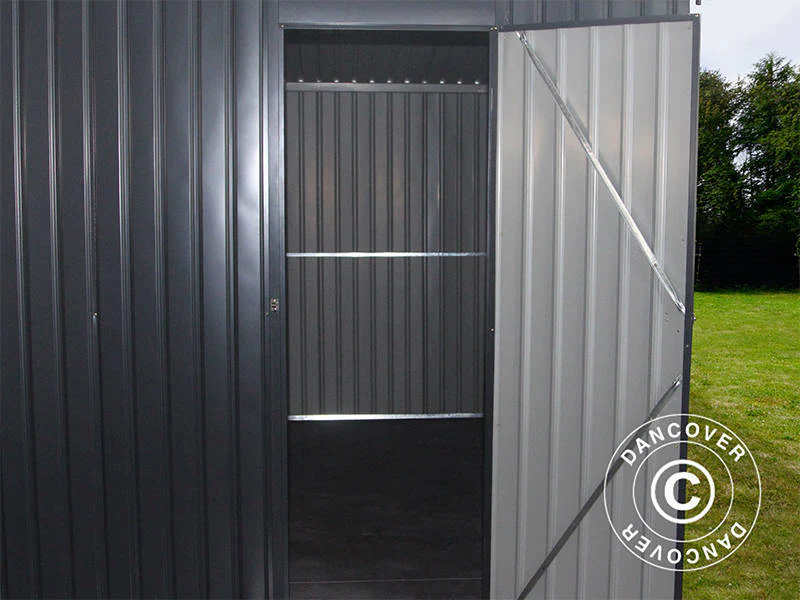 Garaż metalowy 3,38x5,76x2,43m, 19,47m², ProShed®, Antracyt - Image 4