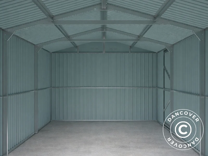 Garaż metalowy 3x6,02x2,32m, 18,06m², ProShed®, Antracyt - Image 4