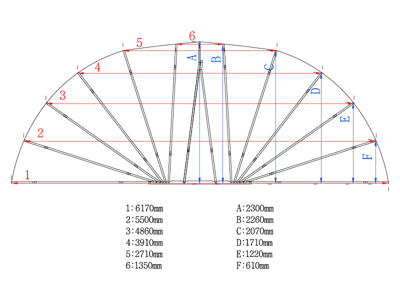 Garaż składany (Samochodowy), 2,8x6,24x2,3m, Szary - Image 14