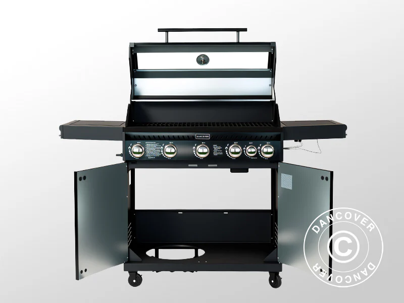 Grill gazowy BBQ Dancover 5+1, Czarny - Image 10