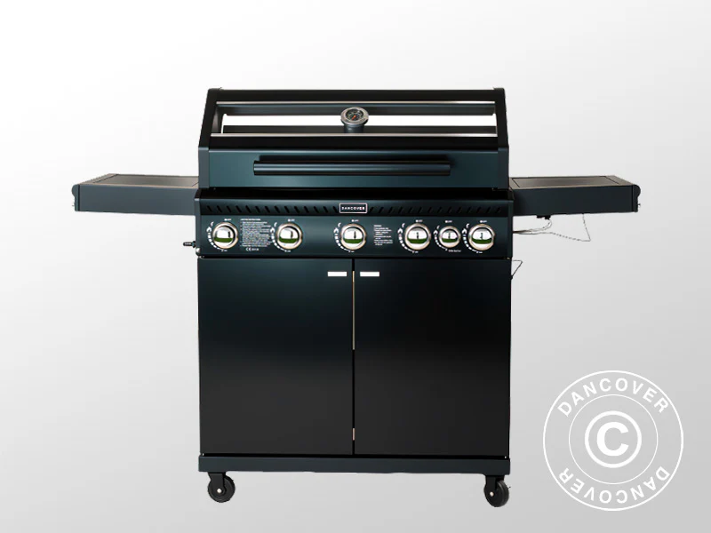 Grill gazowy BBQ Dancover 5+1, Czarny - Image 8