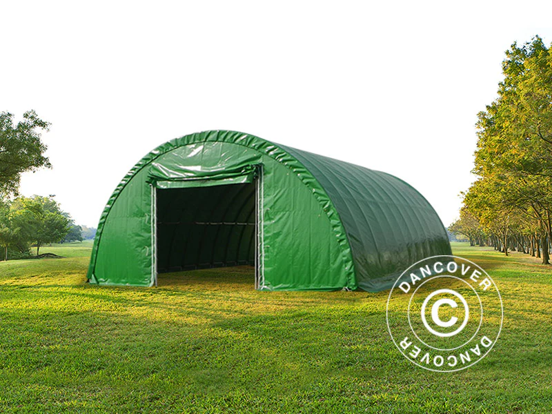 Hala łukowa 9,15x12x4,5m, PCV, Zielony - Image 2