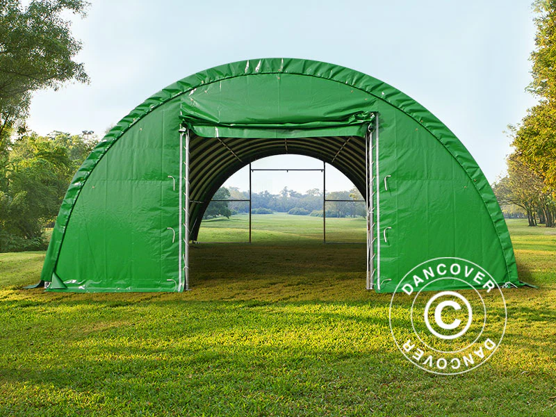 Hala łukowa 9,15x12x4,5m, PCV, Zielony - Image 3