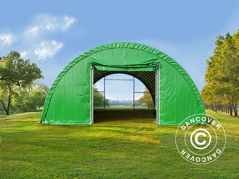 Hala łukowa 9,15x12x4,5m, PCV, Zielony - Image 5