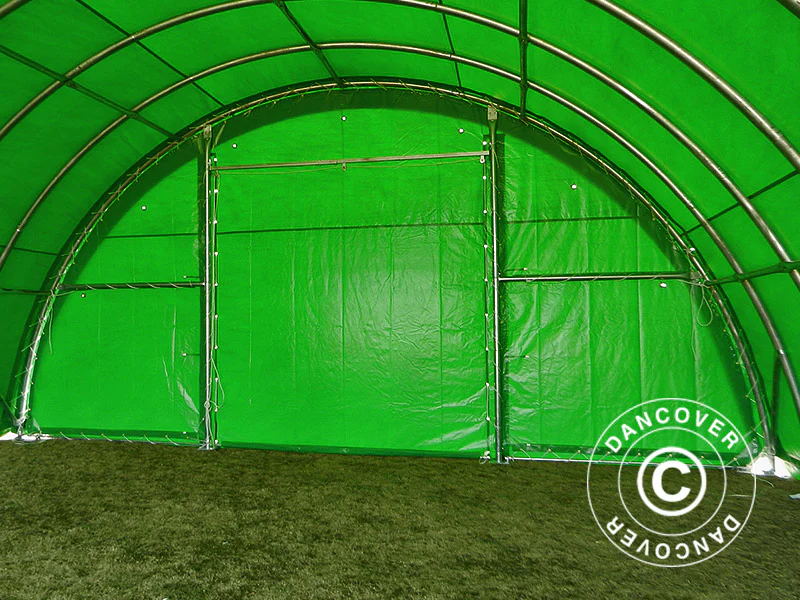 Hala łukowa 9,15x12x4,5m, PCV Zielony - Image 17