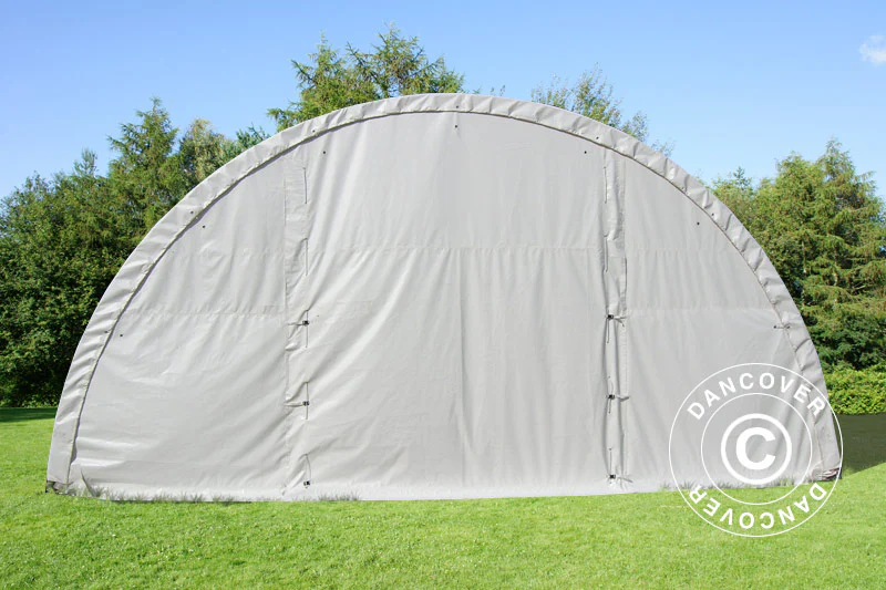 Hala łukowa 9,15x20x4,5m, PCV, Biały - Image 3