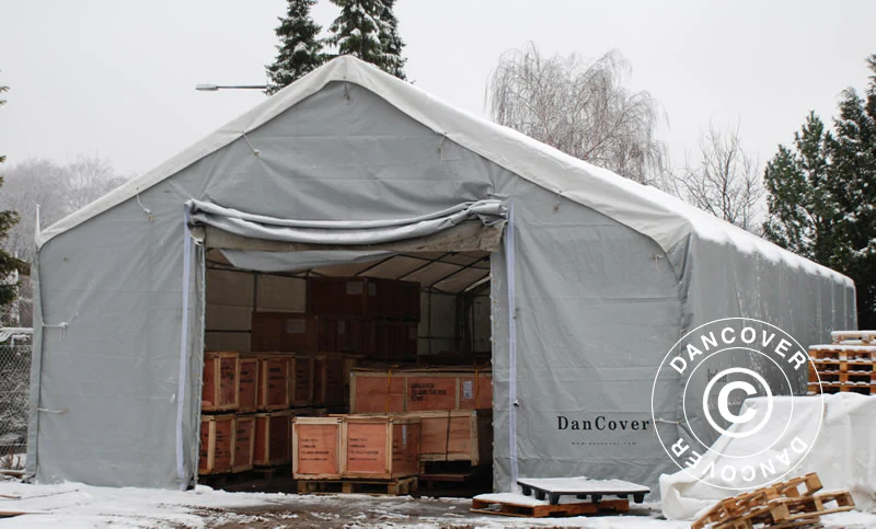 Hale namiotowe Titanium 7x14x2,5x4,2m, Biały/Szary - Image 22