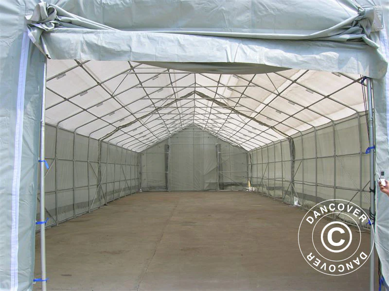Hale namiotowe Titanium 7x14x2,5x4,2m, Biały/Szary - Image 23