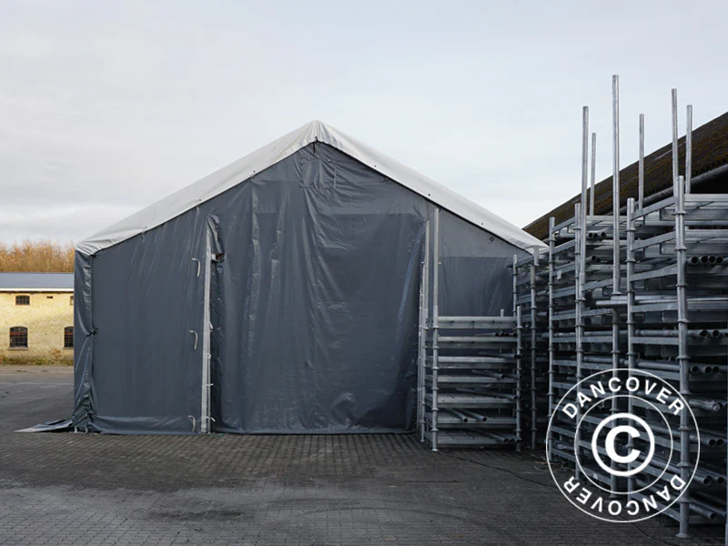 Hale namiotowe Titanium 7x7x2,5x4,2m, Biały/Szary - Image 4