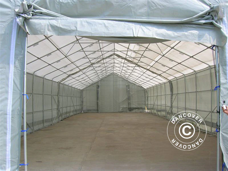 Hale namiotowe Titanium 8x16,2x3x5m, Biały/Szary - Image 22