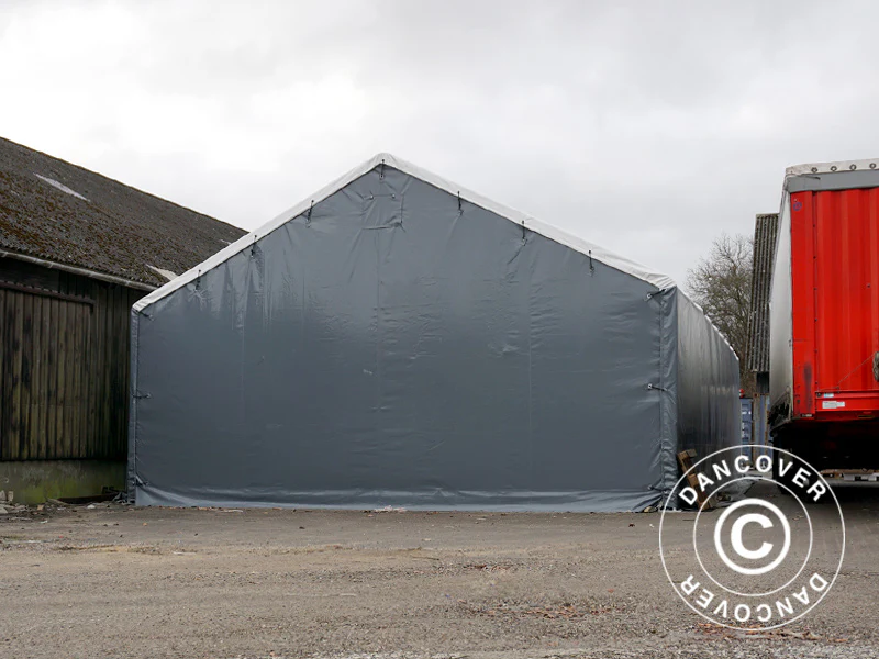Hale namiotowe Titanium 8x16,2x3x5m, Biały/Szary - Image 9