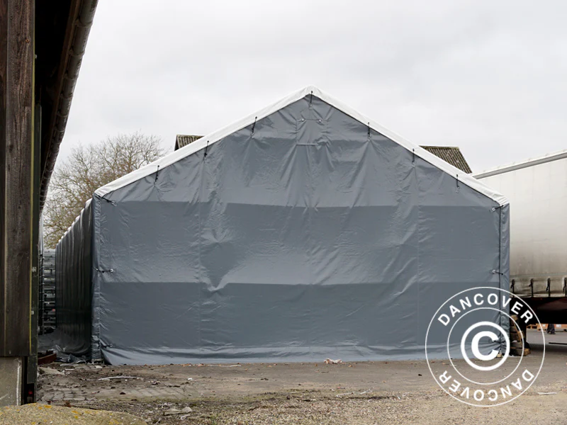 Hale namiotowe Titanium 8x27x3x5m, Biały/Szary - Image 14