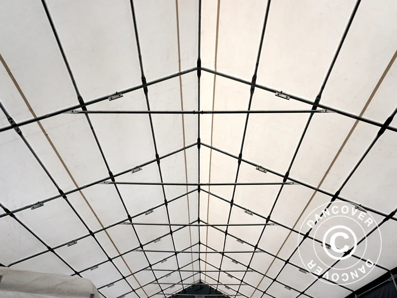 Hale namiotowe Titanium 8x9x3x5m, Biały/Szary - Image 13