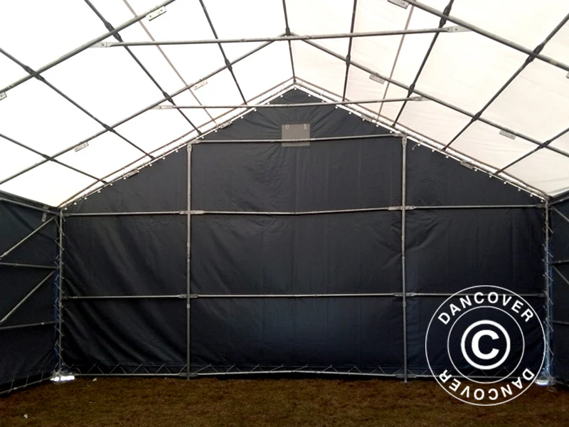 Hale namiotowe Titanium 8x9x3x5m, Biały/Szary - Image 22
