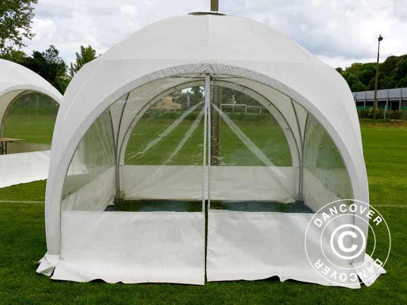 Kopułowy namiot imprezowy Multipavillon 3x3m, Biały - Image 2