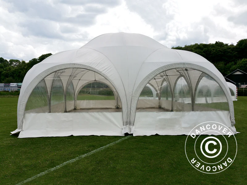 Kopułowy namiot imprezowy Multipavillon 6x6m, Biały - Image 4