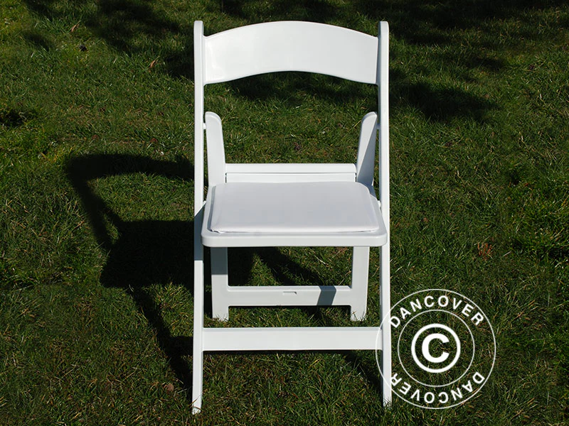 Krzesła składane 44x46x77cm, Biały, 24 szt. - Image 11