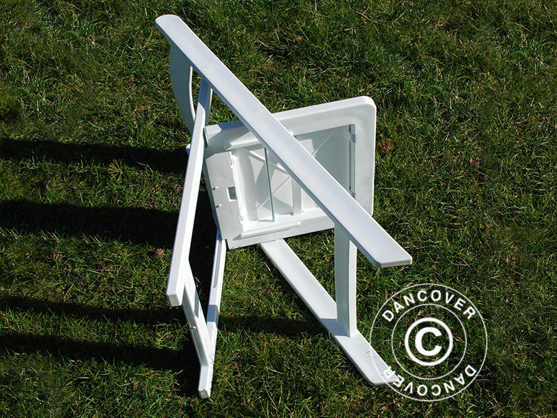 Krzesła składane 44x46x77cm, Biały, 4 szt. - Image 14