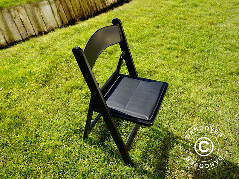 Krzesła składane Czarny 44x46x77cm, 24 szt. - Image 35