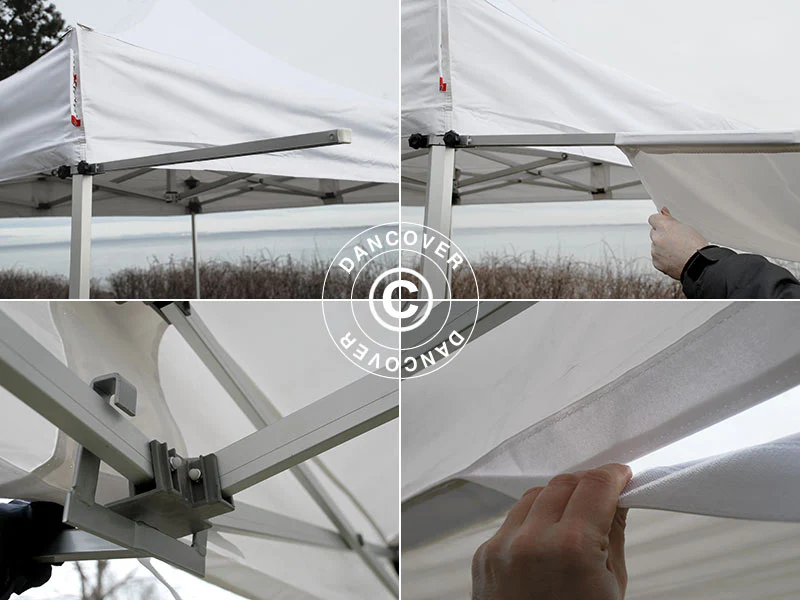 Markiza FleXtents Xtreme 50 3m, Biały/łączniki w zestawie - Image 7