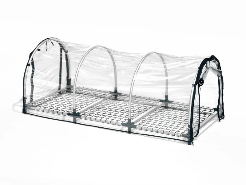 Mnożarka do mini szklarni JUMBO XXL z matą grzewczą, 60x130x50cm, Przezroczysta - Image 5