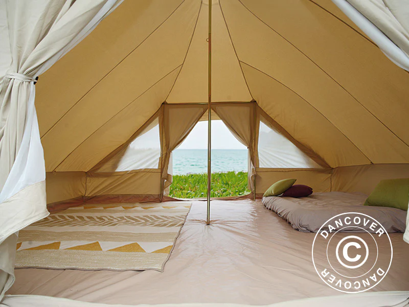 Namiot do glampingu, TentZing®, 4x5m, 10 osób, Piaskowy - Image 5