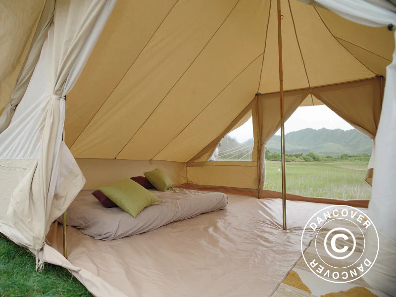 Namiot do glampingu, TentZing®, 4x5m, 10 osób, Piaskowy - Image 6