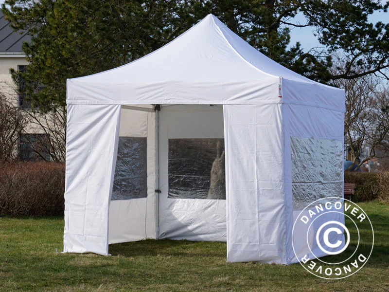 Namiot Ekspreowy FleXtents PRO 3x3m Biały, mq 4 ściany boczne - Image 12