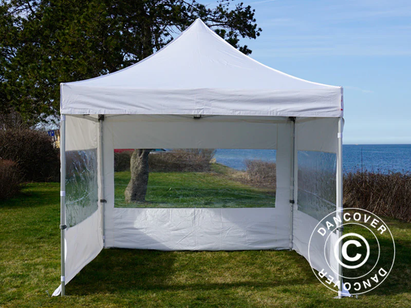 Namiot Ekspreowy FleXtents PRO 3x3m Biały, mq 4 ściany boczne - Image 16