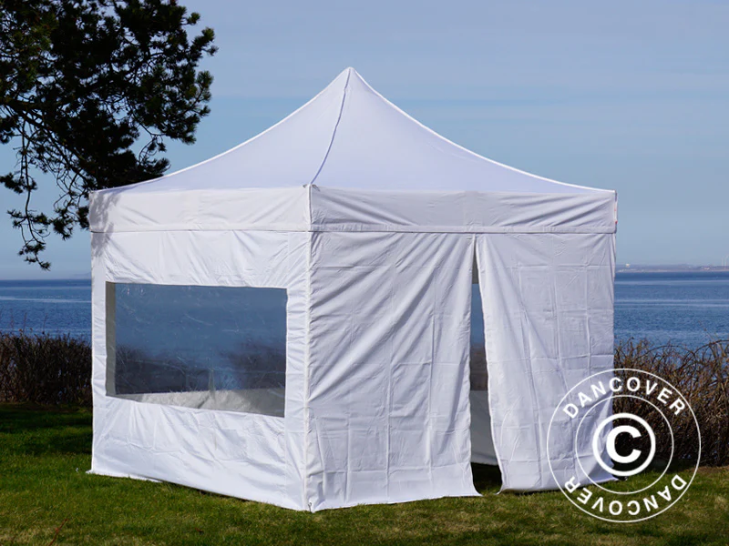 Namiot Ekspreowy FleXtents PRO 3x3m Biały, mq 4 ściany boczne - Image 20